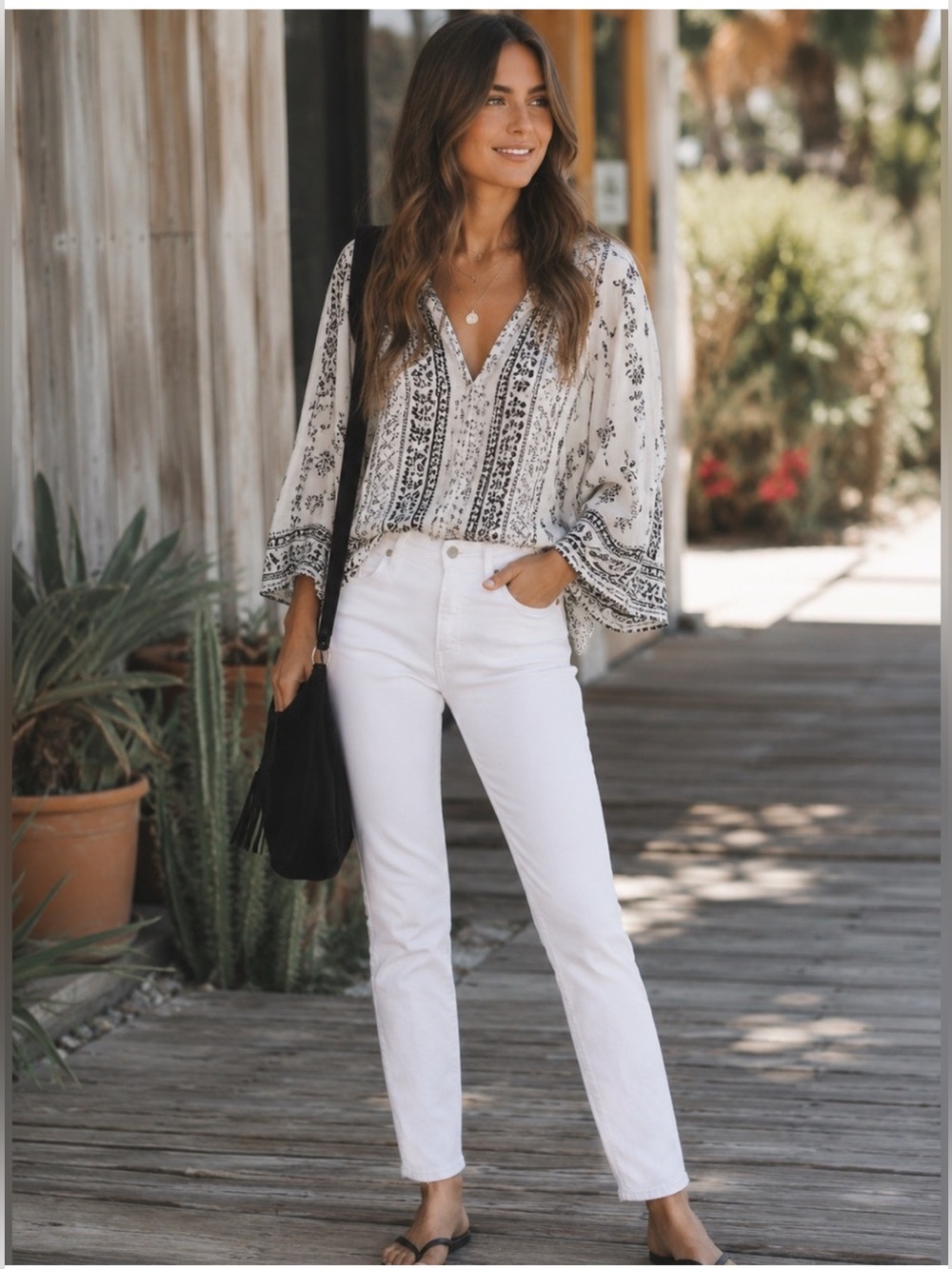 SLVRLAKE Beatnik Women's High Rise White Jeans Size 26 EUC